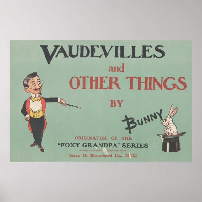 Affiche Vaudeville et d'autres choses par Rupert Bunny (Devant)