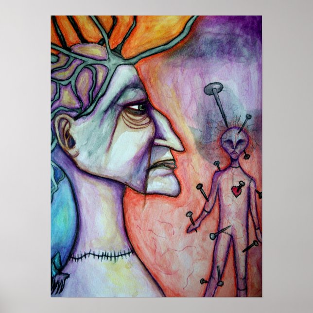 Affiche vaudou (Devant)