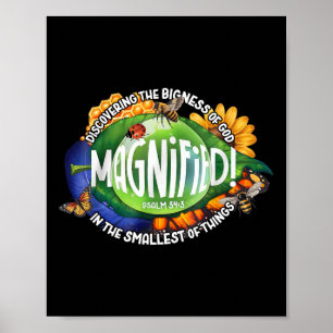 Affiche Vbs 2025 Magnifié Découvrir la grandeur de Dieu