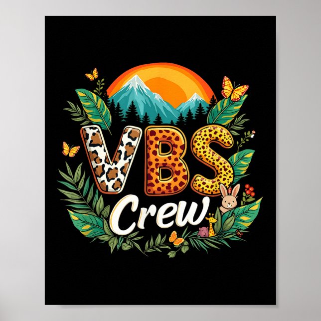 Affiche Vbs Crew 2025 Magnified Insects Adventure Squad Ca (Devant)