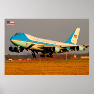 AFFICHE VC-25A (747-200B)