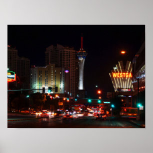 Affiche Vegas Paradise Road