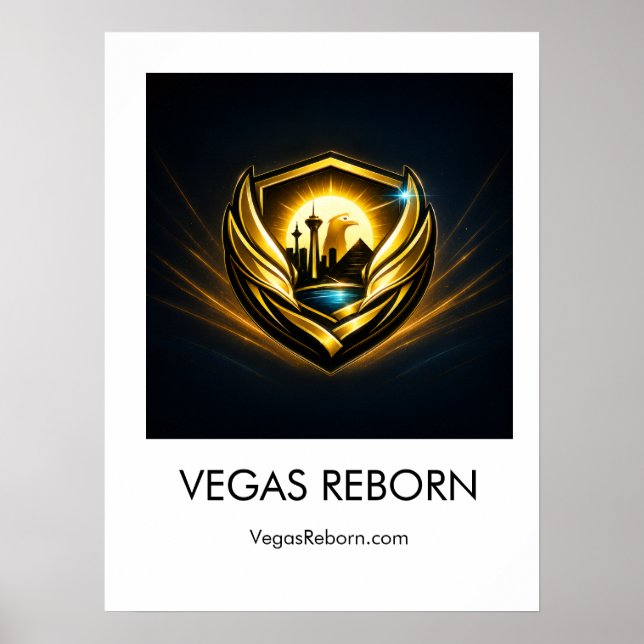 Affiche Vegas Reborn Gold Crest Las Vegas (Devant)