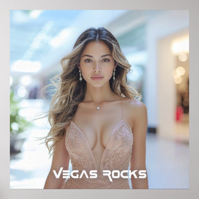 AFFICHE VEGAS ROCKE (Devant)