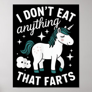 Affiche Végétan drôle Je ne mange rien qui pète Vegeta