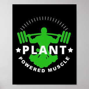 Affiche Vegetarian Plante Broccoli Bodybuilding Ascenseur