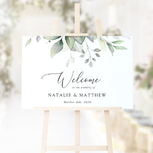 Affiche Végétation, Feuilles d'Eucalyptus, Bienvenue au Ma