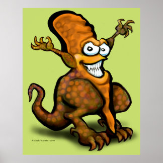 Affiche Veggiesaurus Rex