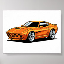 Véhicule Toon Orange