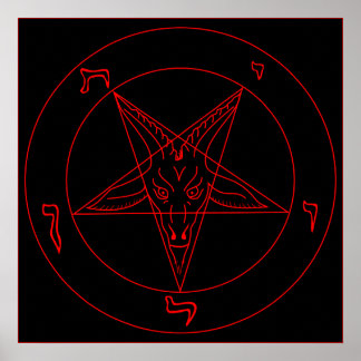 Affiche Veille de Baphomet