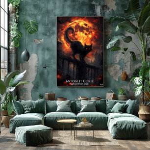 Affiche Veilleur de sorcières Halloween