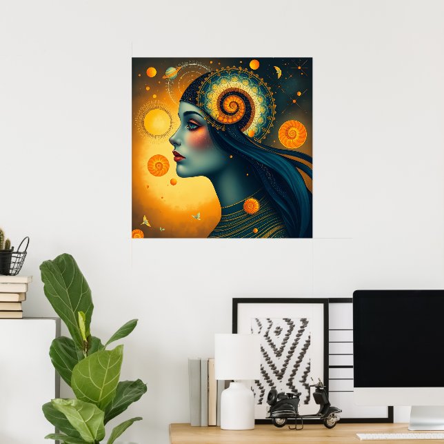 Affiche Veines de l'Univers (Bureau à domicile)