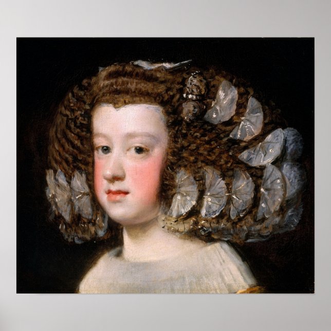 Affiche Vélasquez - Marie-Thérèse 1651 (Devant)