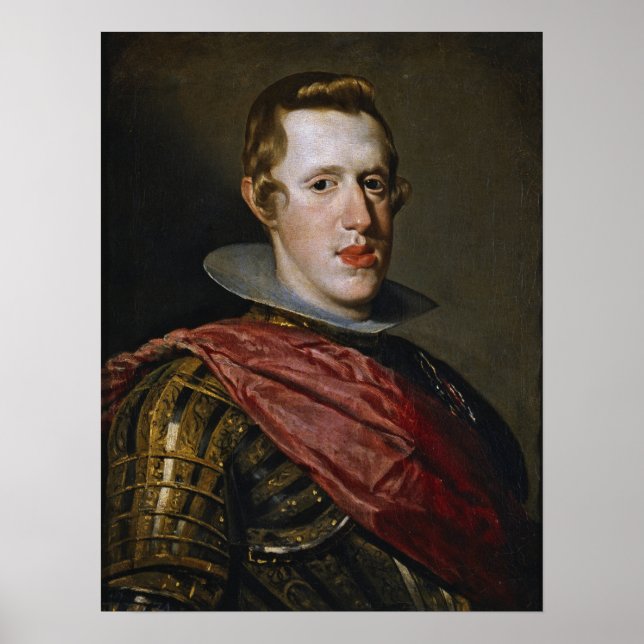 Affiche Vélasquez - Philippe IV 1626 (Devant)