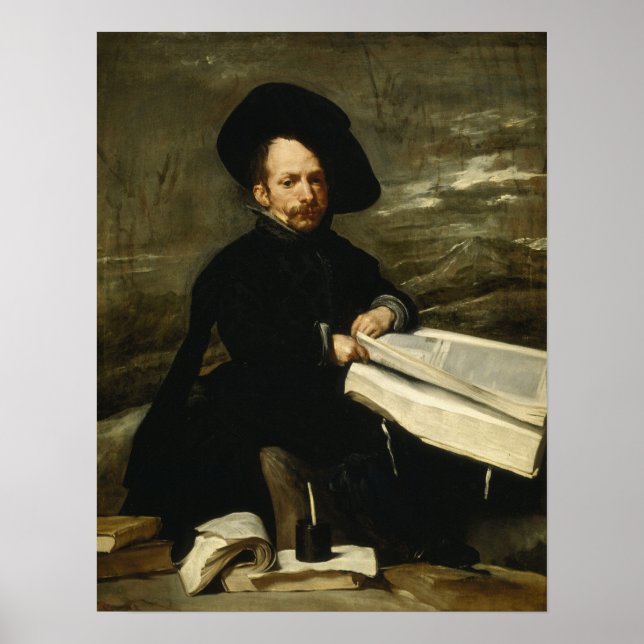 Affiche Velázquez - Jester De Acedo "Cousin" 1635 (Devant)