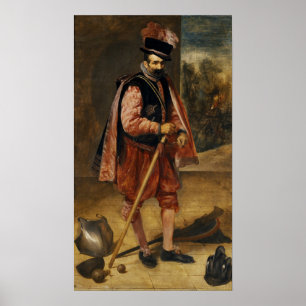 Affiche Velázquez - Le Bouffon Surnommé 'Juan d'Autriche'