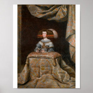 Affiche Velazquez - Mariana De Austria Dans La Prière
