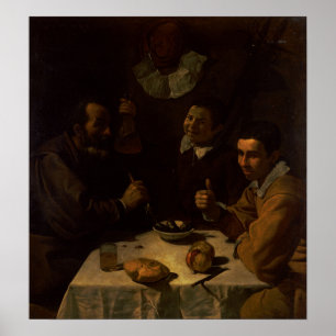 Affiche Velázquez - Petit-déjeuner