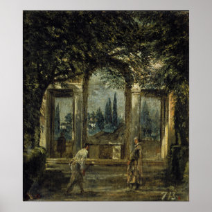Affiche Velázquez - Villa Medici, Pavillon Ariadne De Rome