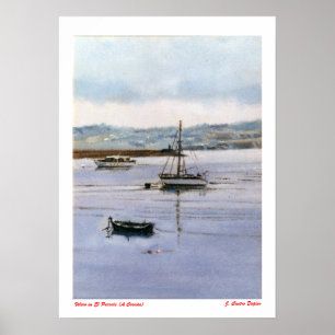 Affiche Velero en El Parrote (La Corogne)