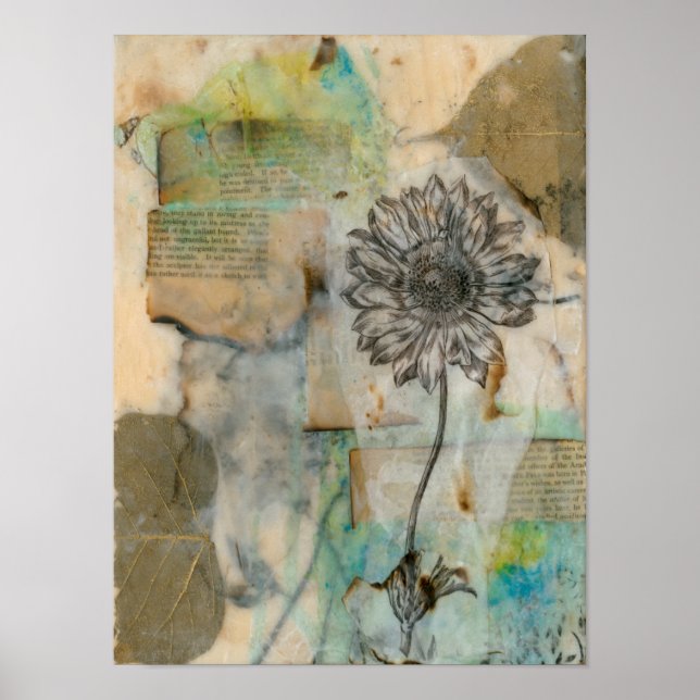 Affiche Vellum Floral I (Devant)