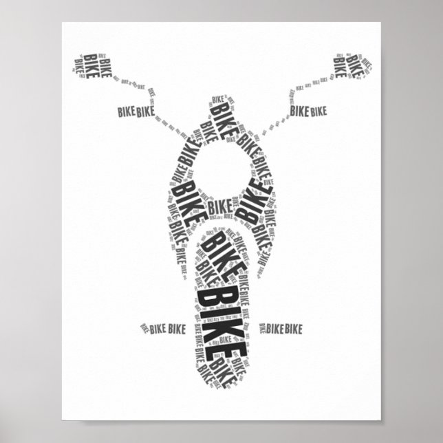 Affiche Vélo (Devant)