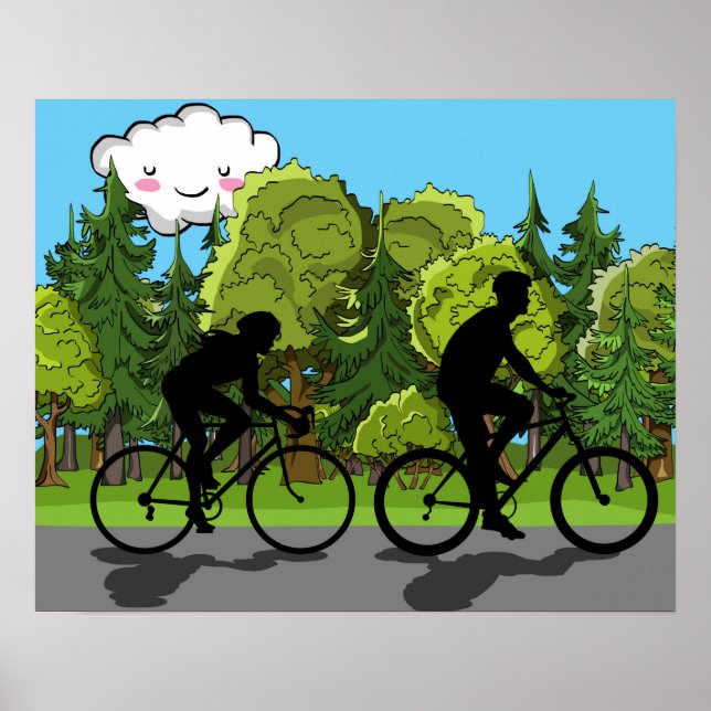 Affiche Vélo (Devant)
