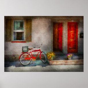 Affiche Vélo - Bienvenue, portes ouvertes