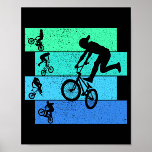 Affiche Vélo BMX enfants garçons performance