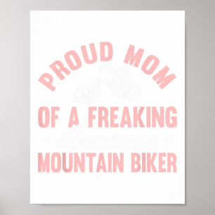 Affiche Vélo de cycliste de montagne Mtb Vélo cyclisme Mam