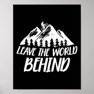 Affiche Vélo de montagne