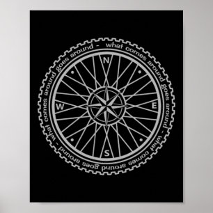 Affiche Vélo de Montagne Comp Cyclisme Vélo de Montagne