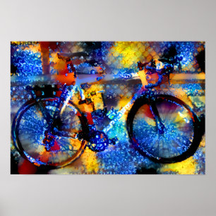 Affiche Vélo fracturé