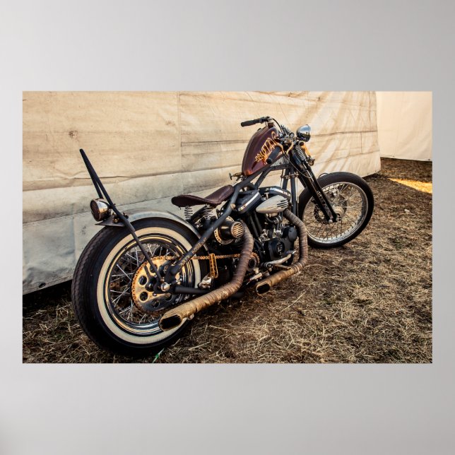 Affiche Vélo vintage (Devant)