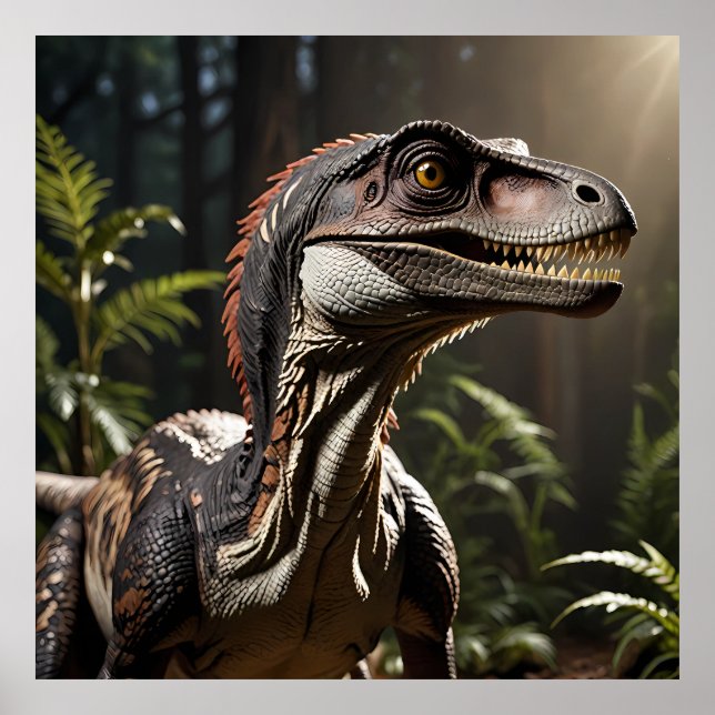 Affiche Velociraptor (Devant)