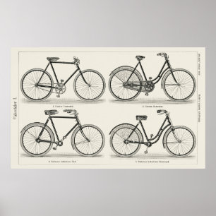 Affiche Vélos