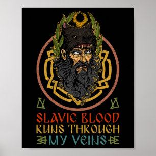 Affiche Velos Mythologique Ancienne Russie Ukraine Slav P