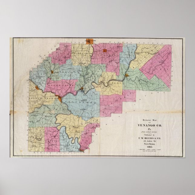 Affiche Venango Co, Pa (Devant)
