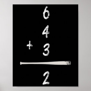 Affiche Vendez Math 6 4 3 2 Double Play Cute Shirt Softll