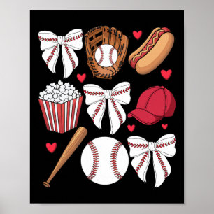 Affiche Vendre Coquette Bow Femmes Filles Vendre Cheer Mam