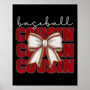 Affiche Vendre Cousin Coquette Bow Sport Lover Mères Jour