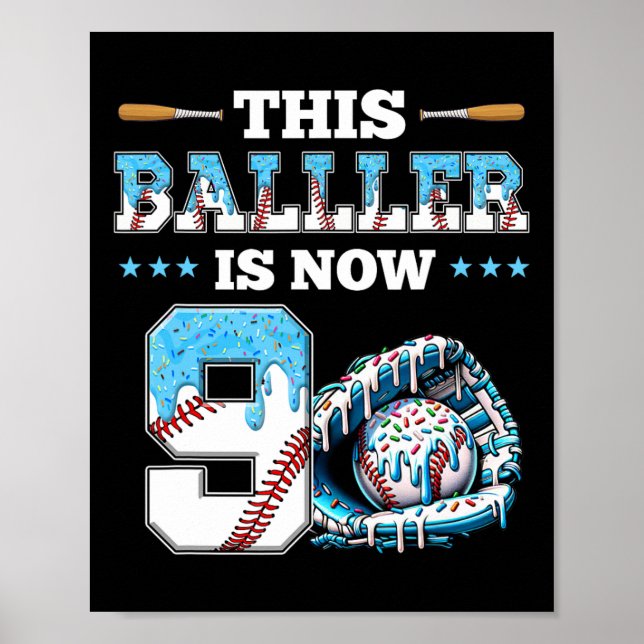 Affiche Vendre Drift 9e Anniversaire Fan Sport Boy Fan 9 a (Devant)