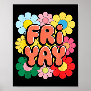 Affiche Vendredi Friyay Joyeux Fri Yay Enseignant _3
