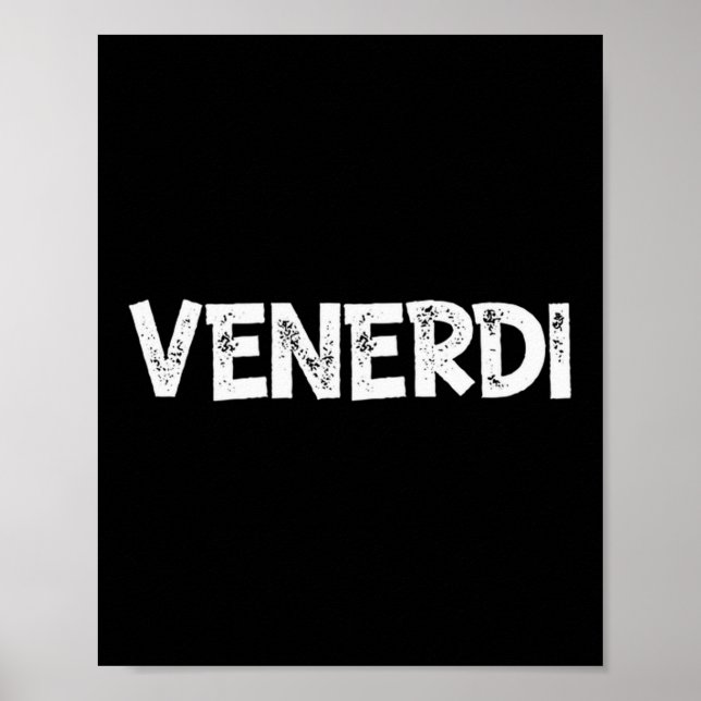 Affiche vendredi _ Jours De La Semaine Vendredi _2  (Devant)