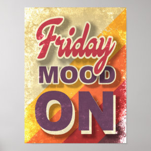 Affiche Vendredi Mood ON