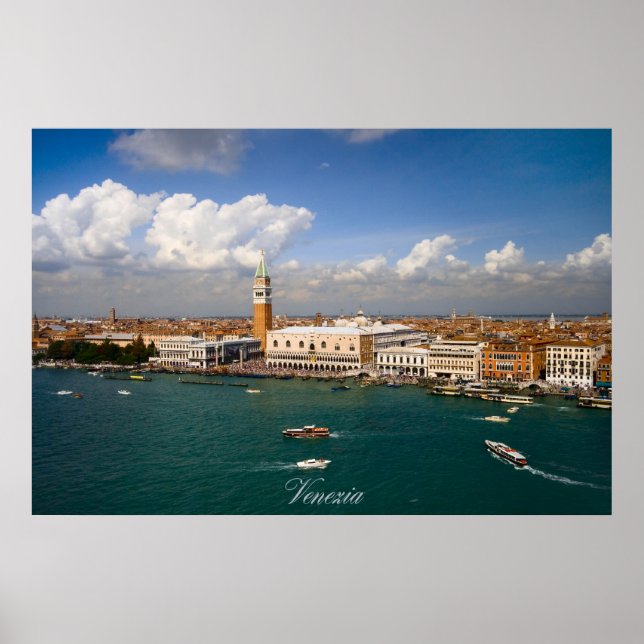 Affiche Vénétie - canal de Venise (Devant)