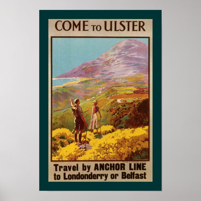 Affiche Venez à Ulster (frontière) (Devant)