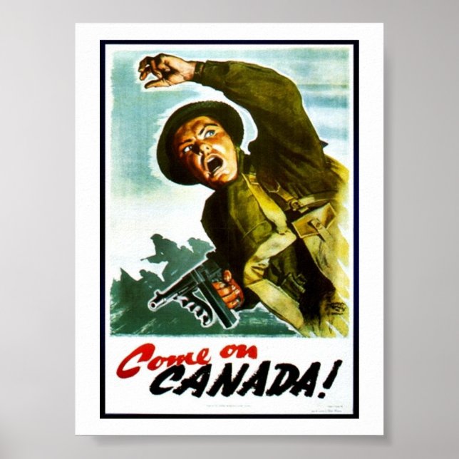 Affiche Venez Au Canada ! (Devant)