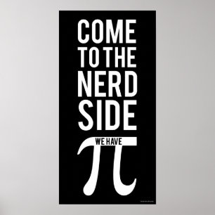 Affiche Venez au côté nerd