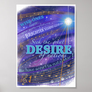 Affiche Venez et adoration